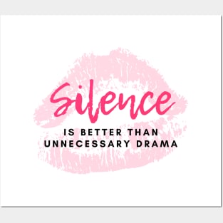 Silence Posters and Art